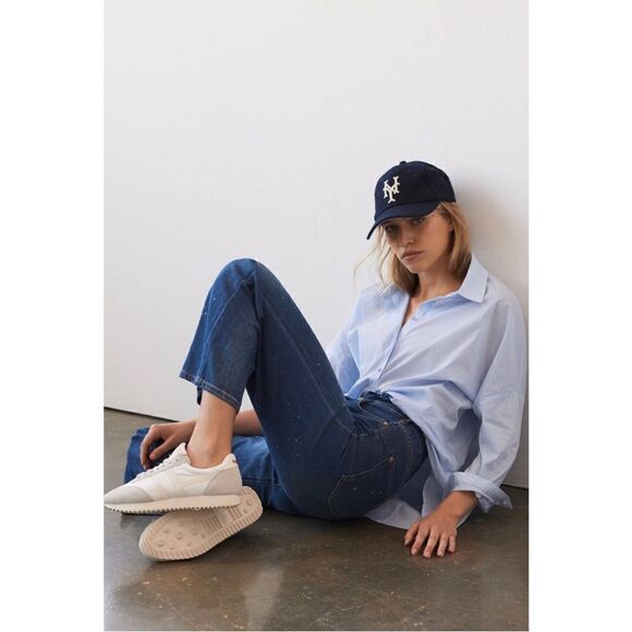 NEW Anthropologie Pilcro Annie Wide-Leg Ultra High-Rise High Waist Trouser Jean - Picture 4 of 6